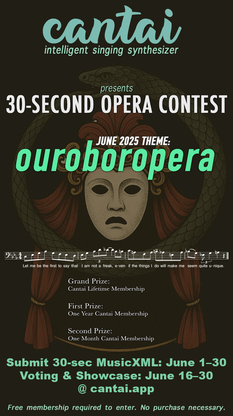 June 2025 Ouroberopera Contest